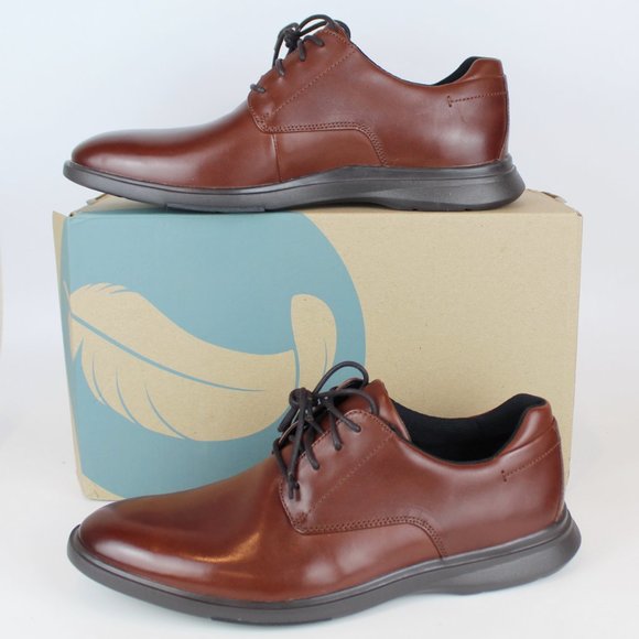 New CLARKS Un Lipari Park Plain Toe Derby Shoes main image 5
